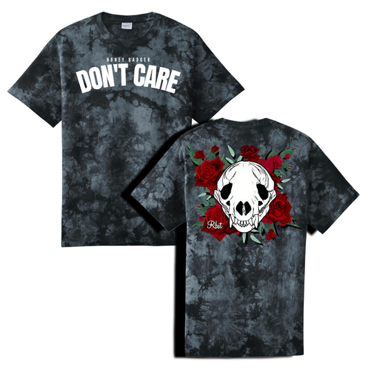 Honey Badger Don't Care | Grey & Black